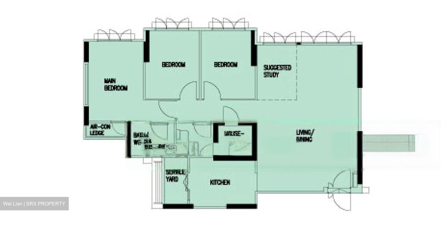 Blk 329B Anchorvale Harvest (Sengkang), HDB 5 Rooms #470230971